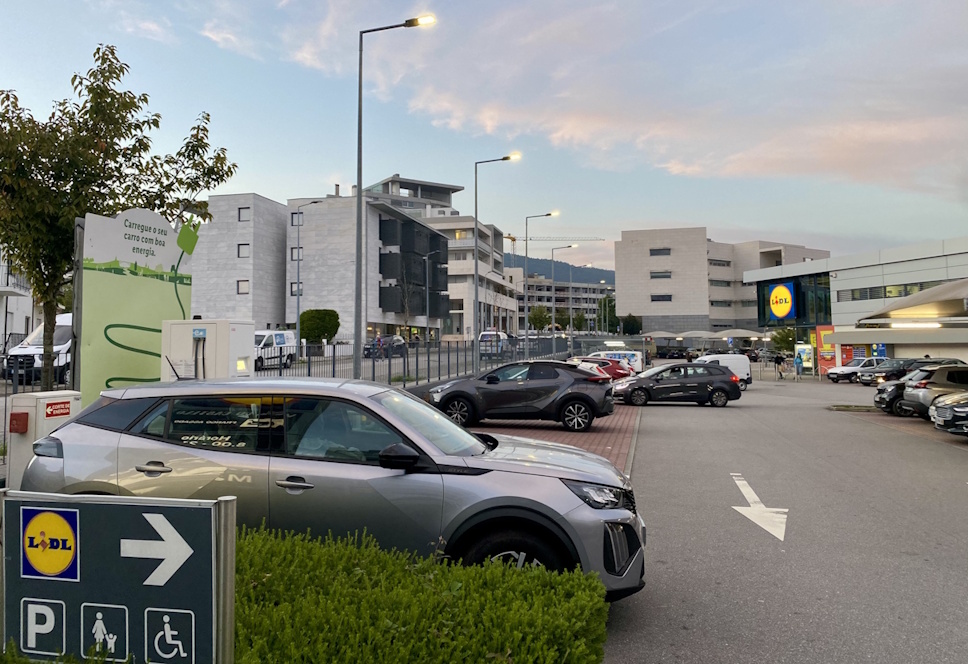 Eating pickles in a LIDL parking lot instead of enjoying a nice dinner in the old town of Viana do Castelo